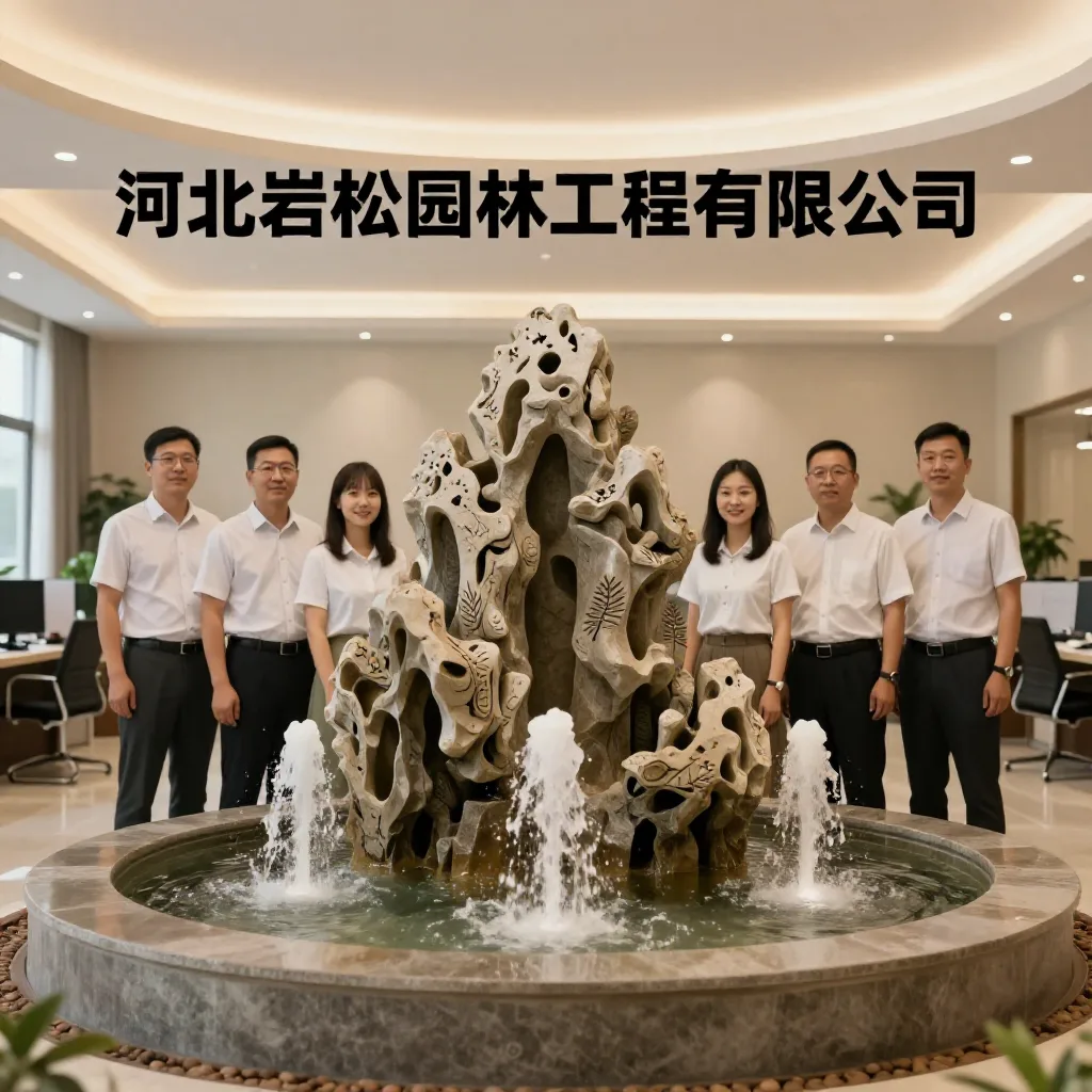 河北岩松园林工程有限公司-广场音乐喷泉制作厂家-呐喊喷泉设计施工-庭院水泥假山塑山施工厂家-岩松园林 关于我们配图