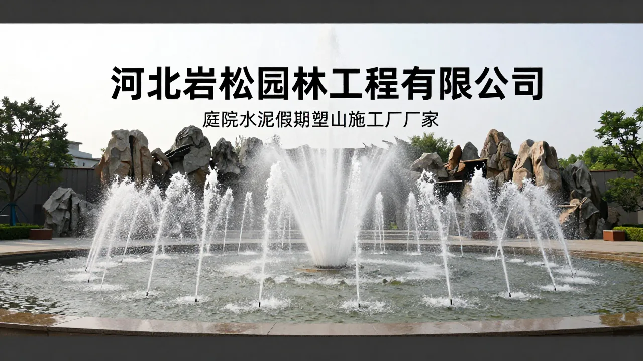 河北岩松园林工程有限公司 首页主视觉